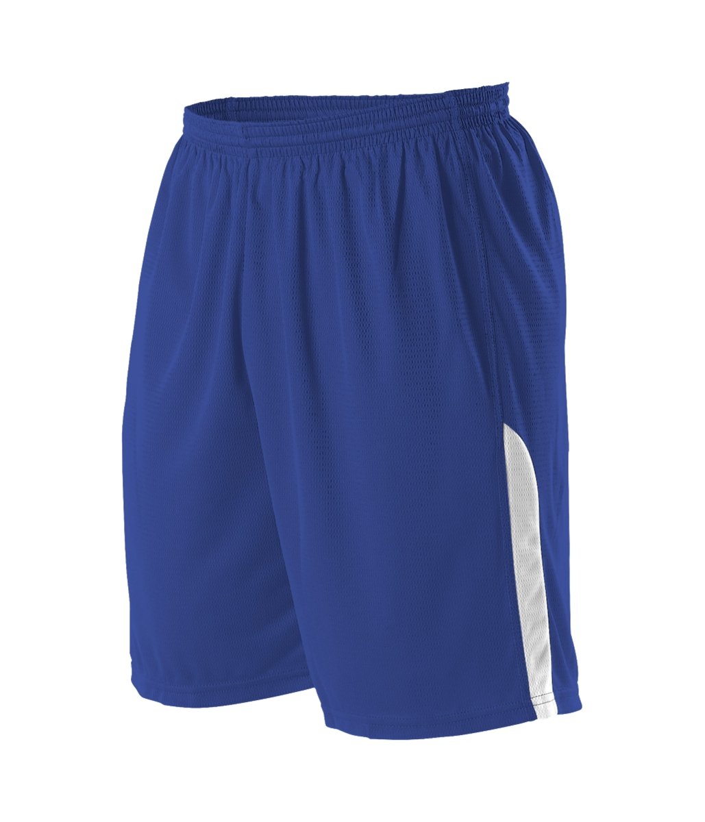Augusta Sportswear YOUTH NBA BASKETBALL SHORTS - Augusta Sportswear A205BY ROYAL/WHITE (BA) S