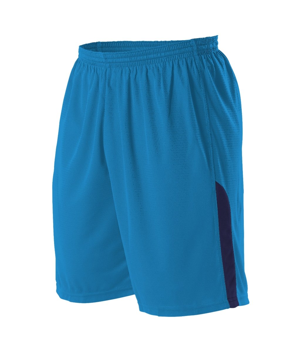 Augusta Sportswear YOUTH NBA BASKETBALL SHORTS - Augusta Sportswear A205BY THUNDER BLUE/NAVY (BA) S