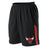 Augusta Sportswear YOUTH NBA BASKETBALL SHORTS - Augusta Sportswear A205LY NBA BLACK/RED/CHICAGO BULLS S