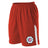 Augusta Sportswear YOUTH NBA BASKETBALL SHORTS - Augusta Sportswear A205LY NBA RED/WHITE/LA CLIPPERS S