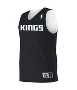 Augusta Sportswear YOUTH NBA REVERSIBLE TEAM BASKETBALL JERSEY - Augusta Sportswear A115LY NBA BK/WHITE/SAC KINGS S