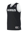 Augusta Sportswear YOUTH NBA REVERSIBLE TEAM BASKETBALL JERSEY - Augusta Sportswear A115LY NBA BK/WHITE/SAC KINGS S