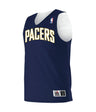 Augusta Sportswear YOUTH NBA REVERSIBLE TEAM BASKETBALL JERSEY - Augusta Sportswear A115LY NBA NAVY/WHITE/IN PACERS S