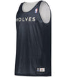 Augusta Sportswear YOUTH NBA REVERSIBLE TEAM BASKETBALL JERSEY - Augusta Sportswear A115LY NBA NAVY/WHITE/MN TIMBERWOLVES S