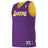 Augusta Sportswear YOUTH NBA REVERSIBLE TEAM BASKETBALL JERSEY - Augusta Sportswear A115LY NBA PURPLE/GOLD/LA LAKERS S