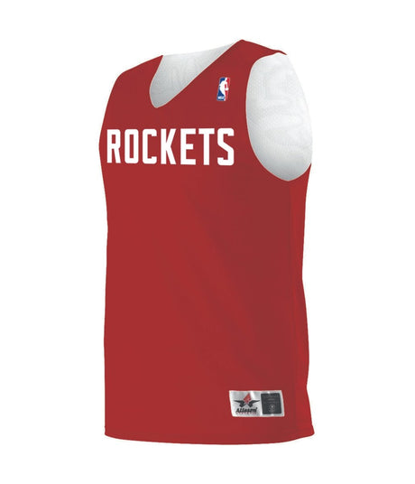 Augusta Sportswear YOUTH NBA REVERSIBLE TEAM BASKETBALL JERSEY - Augusta Sportswear A115LY NBA RED/WHITE/HOU ROCKETS S