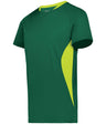 Augusta Sportswear Youth Octane Soccer Jersey 322241 DARK GREEN/LIME XXS