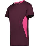 Augusta Sportswear Youth Octane Soccer Jersey 322241 MAROON/POWER PINK XXS