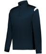 Augusta Sportswear YOUTH ON THE RISE 1/4 ZIP PULLOVER 226500 NAVY/WHITE (BA) S