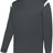 Augusta Sportswear YOUTH ON THE RISE LONG SLEEVE TEE 225300Y GRAPHITE/WHITE (BA) S