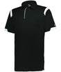 Augusta Sportswear YOUTH ON THE RISE POLO 235000 BLACK/WHITE (BA) S