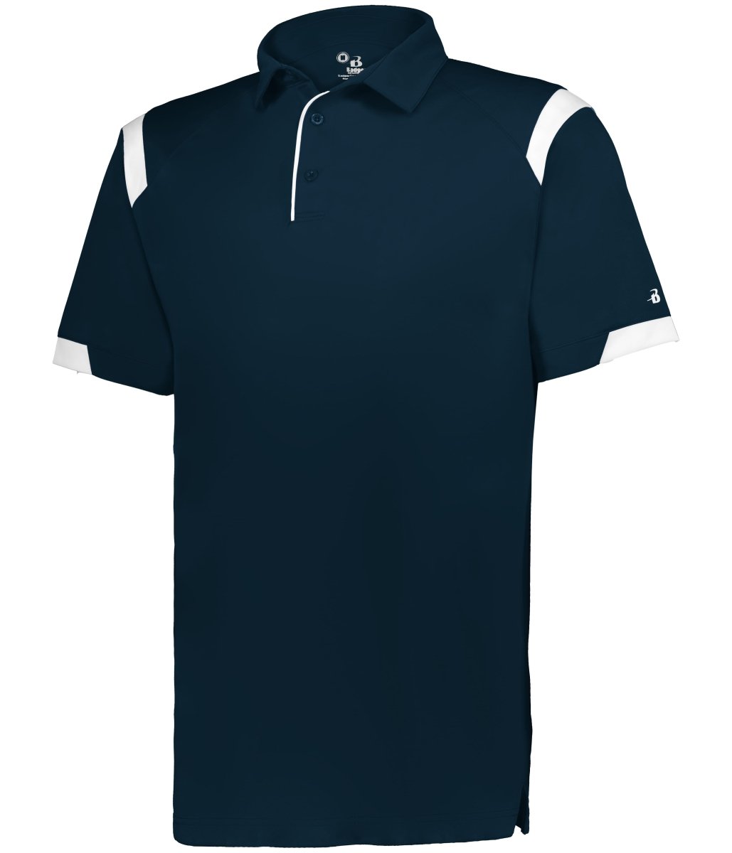 Augusta Sportswear YOUTH ON THE RISE POLO 235000 NAVY/WHITE (BA) S