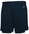 Augusta Sportswear YOUTH ON THE RISE SHORTS WITH POCKETS 225900 NAVY/WHITE (BA) XXS