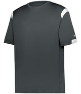 Augusta Sportswear YOUTH ON THE RISE TEE 225100Y GRAPHITE/WHITE (BA) XXS