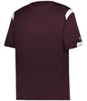 Augusta Sportswear YOUTH ON THE RISE TEE 225100Y MAROON/WHITE (BA) XXS