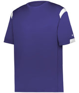 Augusta Sportswear YOUTH ON THE RISE TEE 225100Y PURPLE/WHITE (BA) XXS