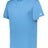 Augusta Sportswear YOUTH ON THE RISE TWO - BUTTON BASEBALL JERSEY 295000 COLUMBIA BLUE/WHITE (BA) S