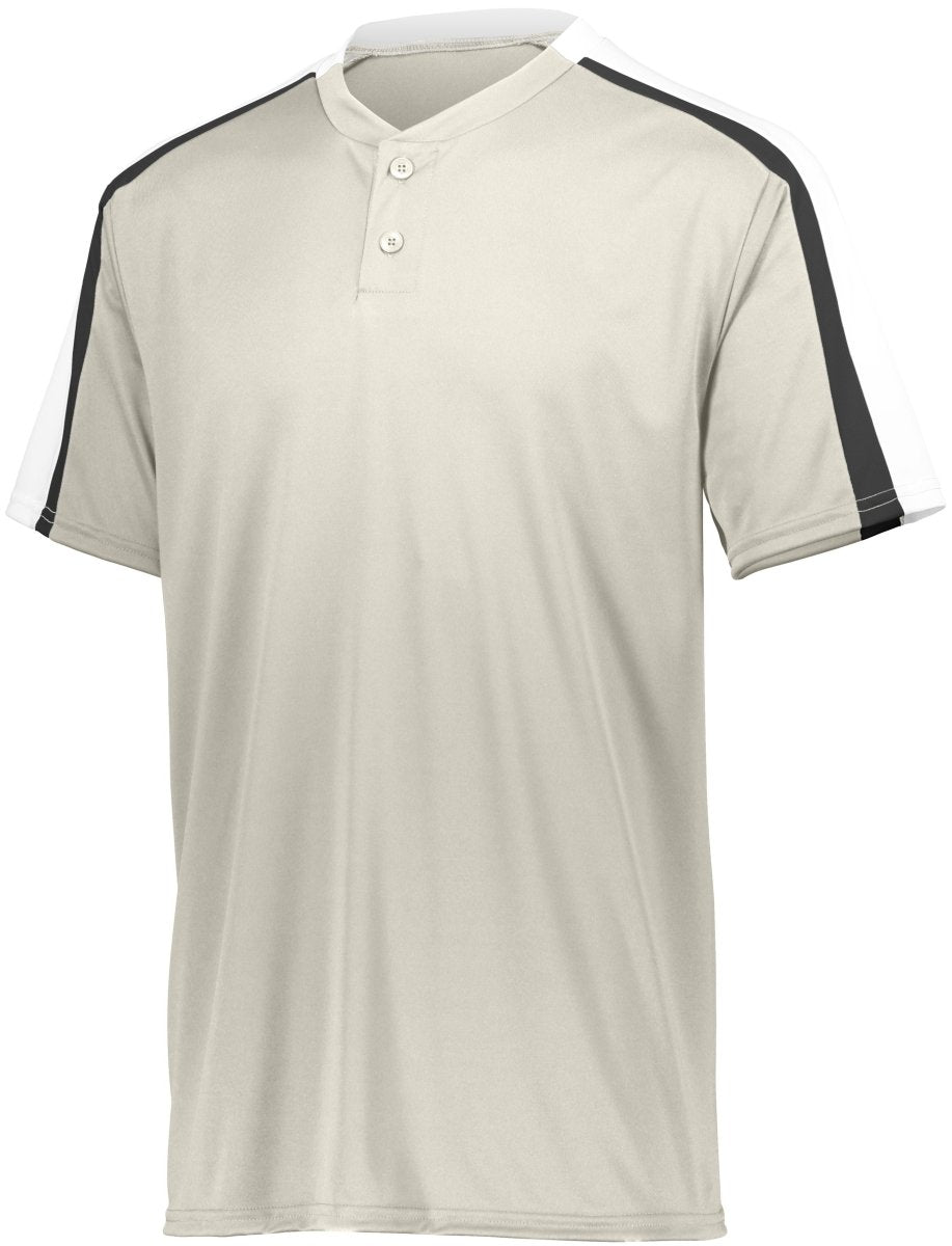 Augusta Sportswear Youth Power Plus Jersey 2.0 1558 SILVER GREY/WHITE/BLACK S