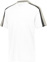 Augusta Sportswear Youth Power Plus Jersey 2.0 1558 WHITE/SILVER GREY/BLACK S