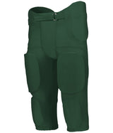 Augusta Sportswear YOUTH POWER SPANDEX INTEGRATED FOOTBALL PANT 689SY FOREST (BA) S