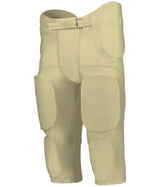 Augusta Sportswear YOUTH POWER SPANDEX INTEGRATED FOOTBALL PANT 689SY VEGAS GOLD S