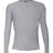 Augusta Sportswear YOUTH PRO COMPRESSION LONG SLEEVE CREW 260500 SILVER (BA) S