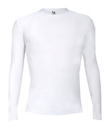 Augusta Sportswear YOUTH PRO COMPRESSION LONG SLEEVE CREW 260500 WHITE S