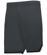 Augusta Sportswear YOUTH RETRO BASKETBALL SHORTS - Augusta Sportswear A54000 GRAPHITE/BLACK/WHITE (BA) S