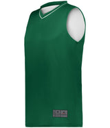 Augusta Sportswear Youth Reversible Two - Color Jersey 153 DARK GREEN/WHITE S