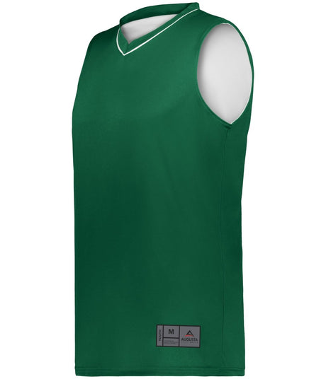 Augusta Sportswear Youth Reversible Two - Color Jersey 153 DARK GREEN/WHITE S