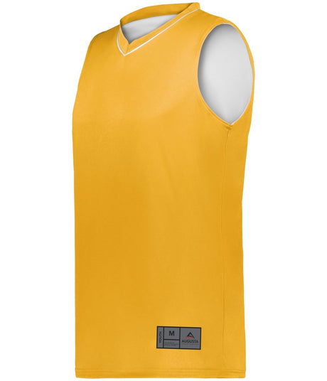 Augusta Sportswear Youth Reversible Two - Color Jersey 153 GOLD/WHITE S