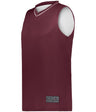 Augusta Sportswear Youth Reversible Two - Color Jersey 153 MAROON/WHITE S