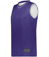 Augusta Sportswear Youth Reversible Two - Color Jersey 153 PURPLE/WHITE S