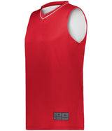 Augusta Sportswear Youth Reversible Two - Color Jersey 153 RED/WHITE S