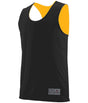 Augusta Sportswear Youth Reversible Wicking Jersey 149 BLACK/GOLD S