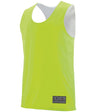 Augusta Sportswear Youth Reversible Wicking Jersey 149 LIME/WHITE S