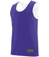 Augusta Sportswear Youth Reversible Wicking Jersey 149 PURPLE/WHITE S
