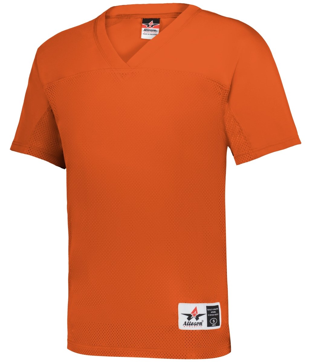 Augusta Sportswear YOUTH RUSHER FLAG FOOTBALL JERSEY - Augusta Sportswear A72704 BURNT ORANGE (BA) S