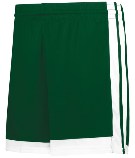 Augusta Sportswear YOUTH SINGLE - PLY BASKETBALL SHORTS 5385PY FOREST/WHITE (BA) S