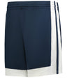 Augusta Sportswear YOUTH SINGLE - PLY BASKETBALL SHORTS 5385PY NAVY/WHITE (BA) S