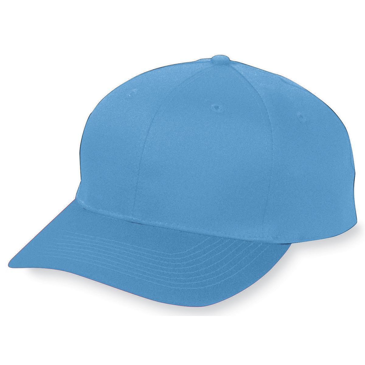 Augusta Sportswear Youth Six - Panel Cotton Twill Low - Profile Cap 6206 COLUMBIA BLUE OS