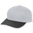 Augusta Sportswear Youth Six - Panel Cotton Twill Low - Profile Cap 6206 SILVER GREY/BLACK OS