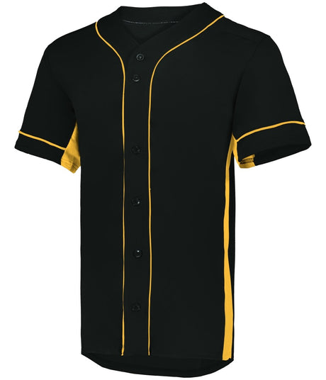 Augusta Sportswear Youth Slugger Jersey 1661 BLACK/GOLD S