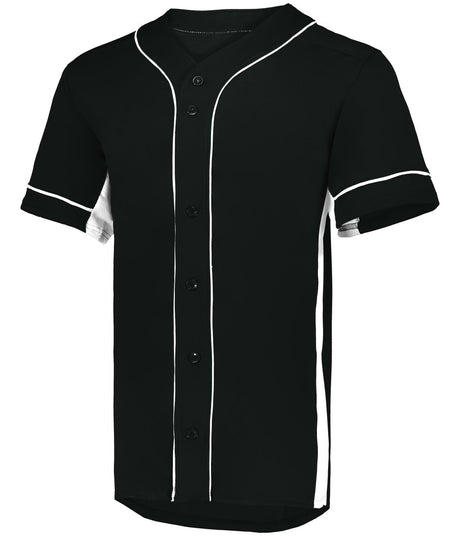 Augusta Sportswear Youth Slugger Jersey 1661 BLACK/WHITE S