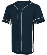 Augusta Sportswear Youth Slugger Jersey 1661 NAVY/WHITE S