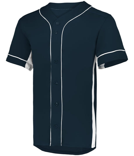 Augusta Sportswear Youth Slugger Jersey 1661 NAVY/WHITE S