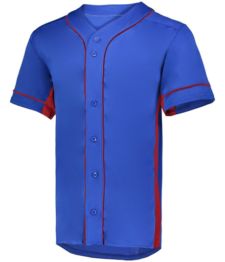 Augusta Sportswear Youth Slugger Jersey 1661 ROYAL/RED S