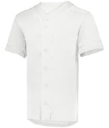 Augusta Sportswear Youth Slugger Jersey 1661 WHITE/WHITE S