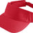 Augusta Sportswear Youth Sport Twill Visor 6226 RED OS