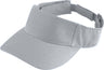 Augusta Sportswear Youth Sport Twill Visor 6226 SILVER GREY OS
